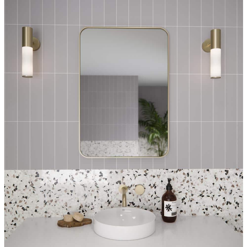 Stainless Steel Recessed Framed Single Door Medicine Cabinet with Adjustable Shelves
