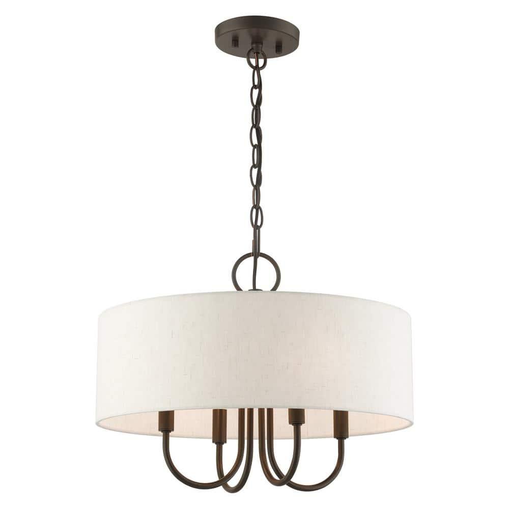 Livex Lighting Blossom 4 - Light Pendant in  English Bronze