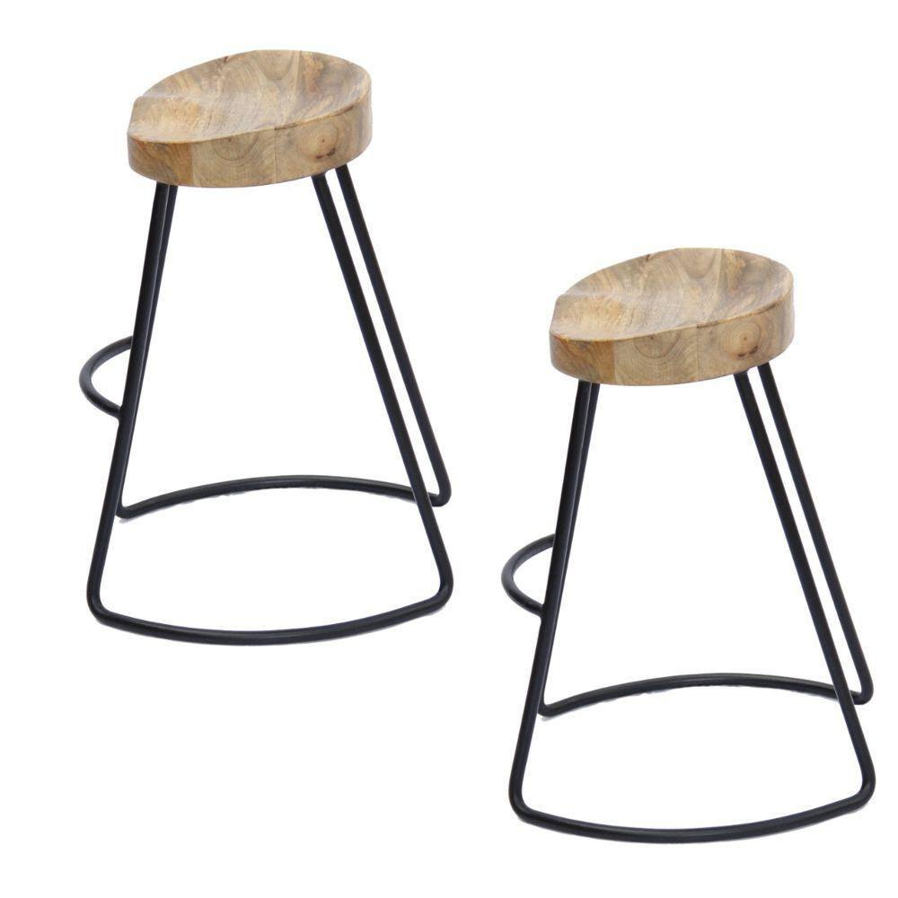 The Urban Port Counter Stool with Metal Frame