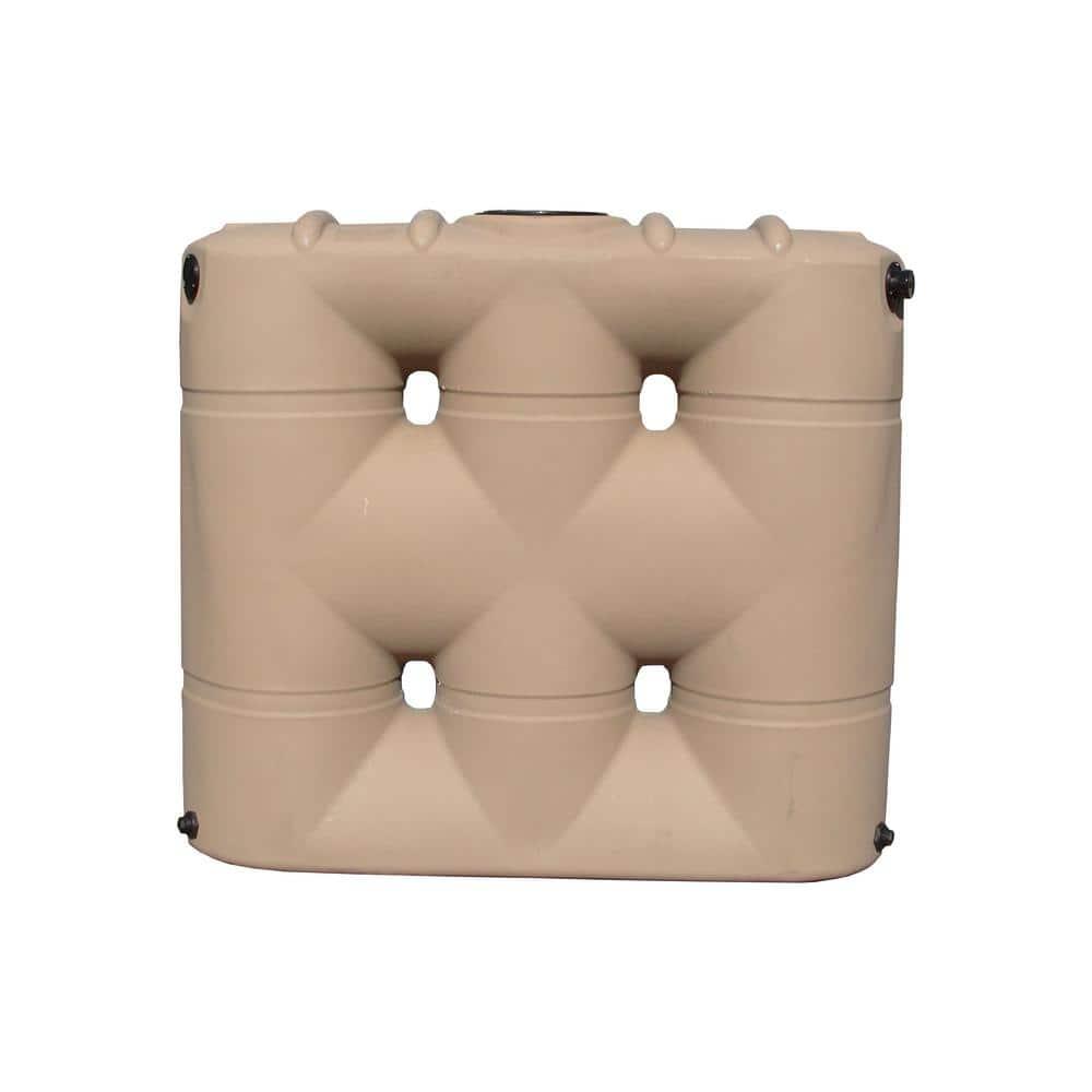 Bushman 530-Gallon Plastic Brown Water Storage Tank