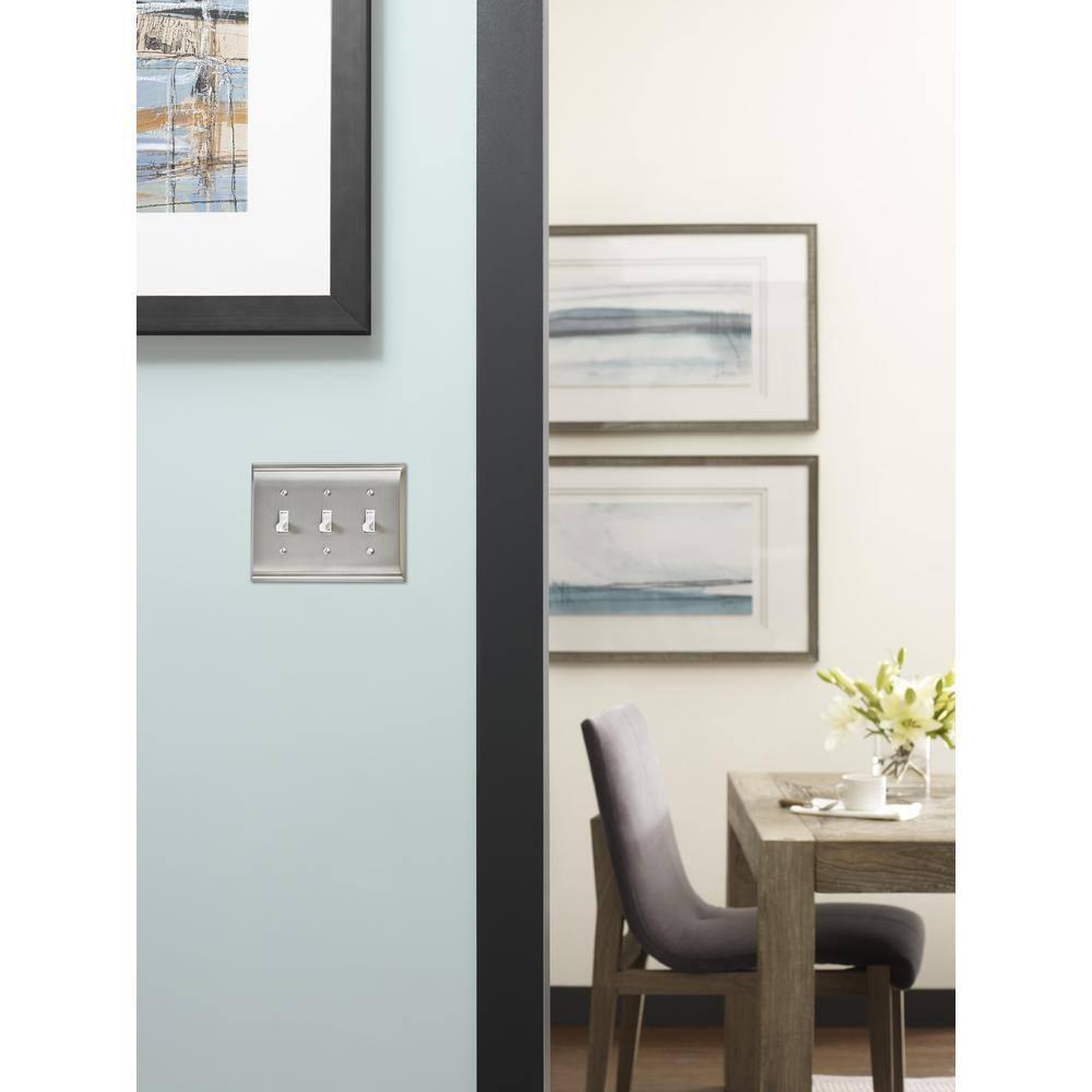 Candler 3-Gang Toggle Light Switch Wall Plate