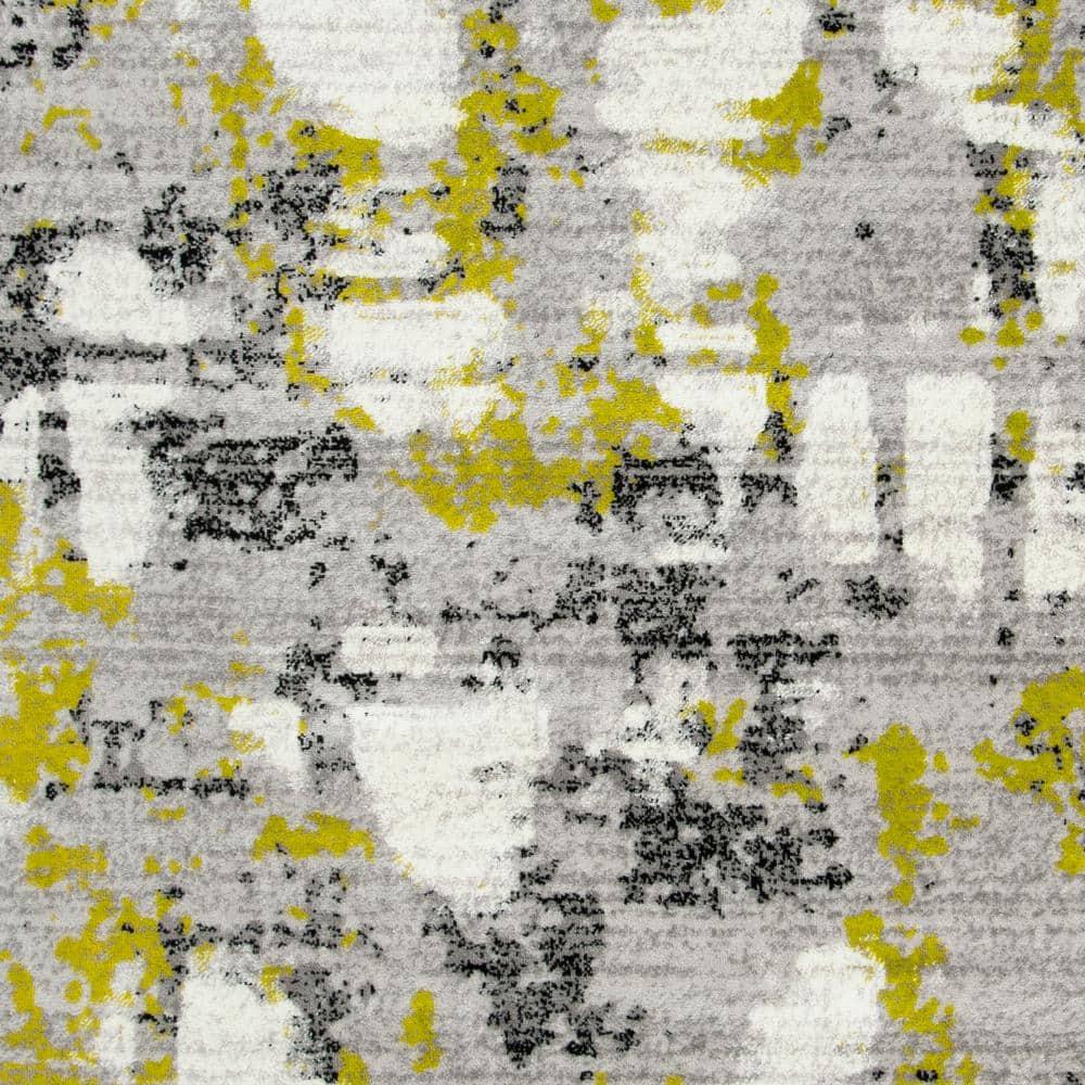 Skyler SKY193 Power Loomed Indoor Area Rug - Grey/Green - 8'x10' - Safavieh