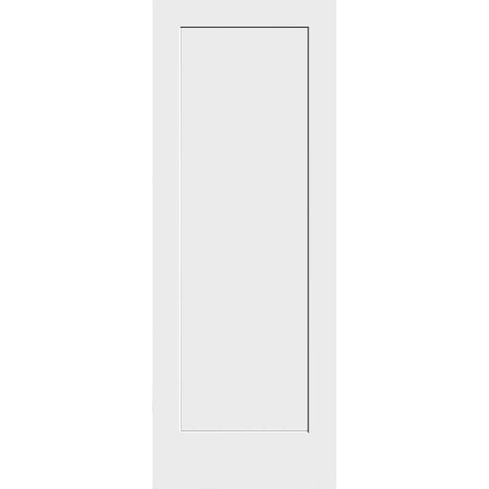 28" x 80" White Primed Solid Core MDF Interior Door