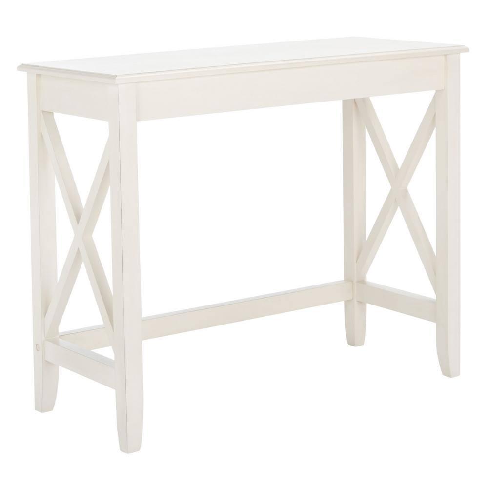Kaytee Desk - DSK5713 - Distrssed White - Safavieh