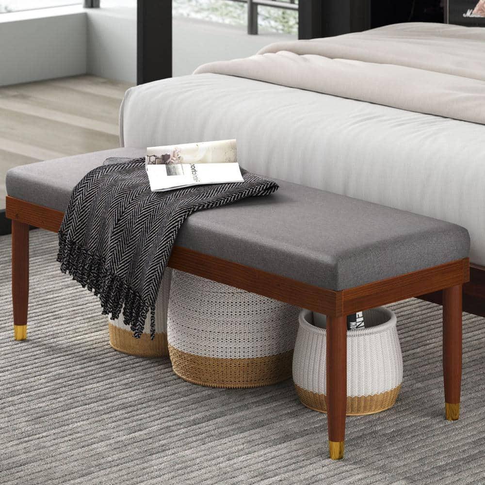 Zinus Raymond Solid Wood Bench | Wayfair