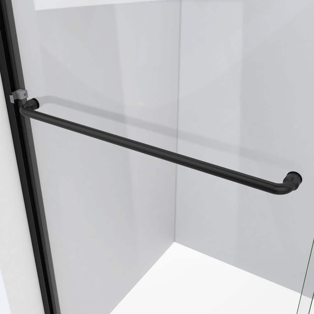 Alliance Pro 56" W x 70" H Bypass Semi-Frameless Shower Door with ClearMax Technology