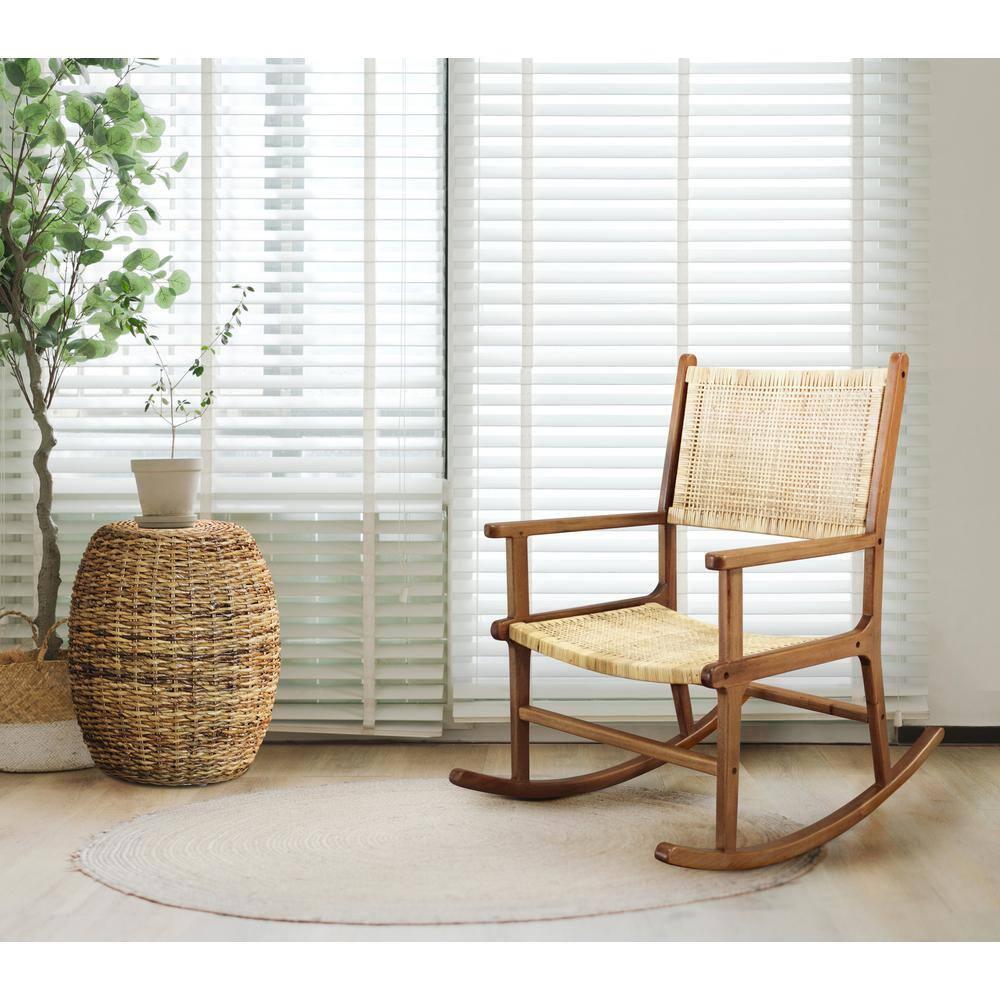 Carolina Living Karson Rocking Chair - Caramel