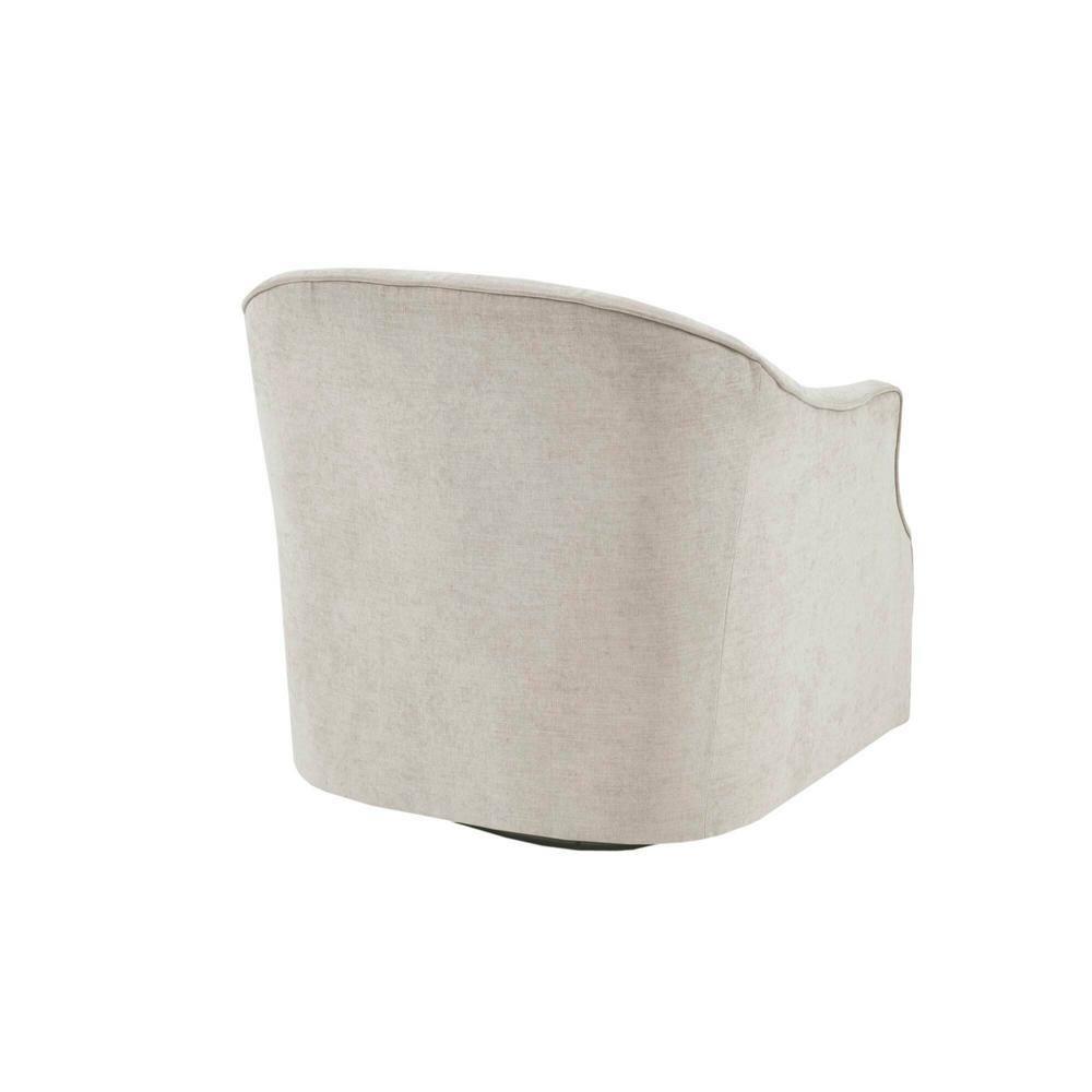 Madison Park Calvin Swivel Chair with Natural Finish MP103-1072