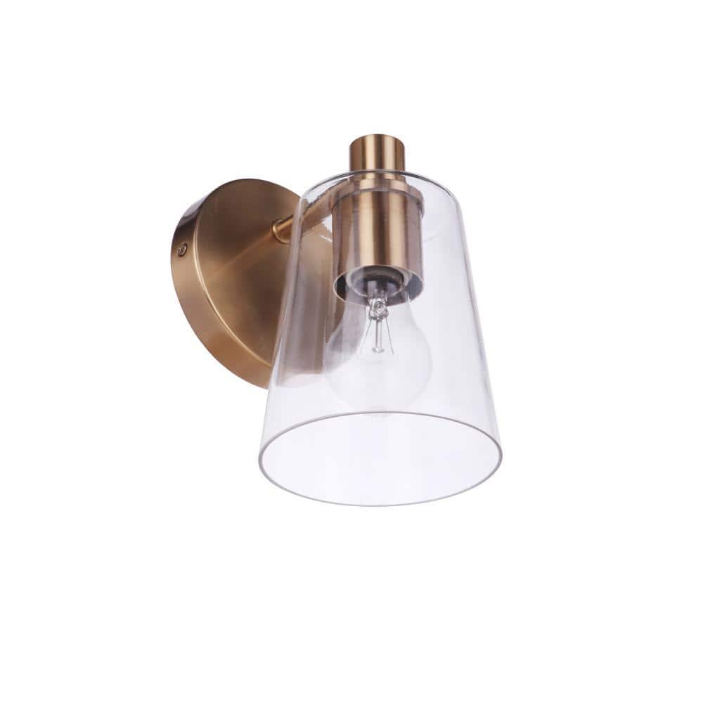 Craftmade Lighting Emilio 1 - Light Wall Light in  Satin Brass