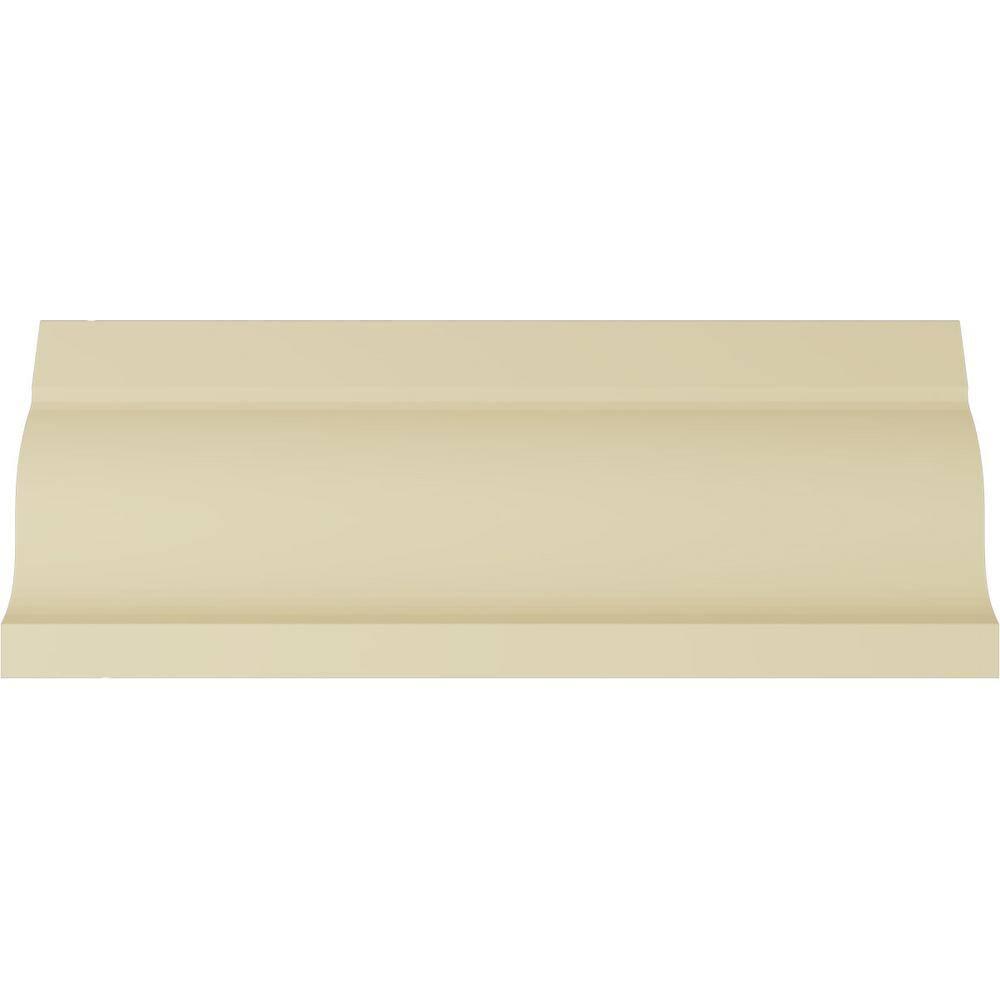 Ekena Millwork Alexandria Acanthus Leaf and Ribbons Crown Moulding