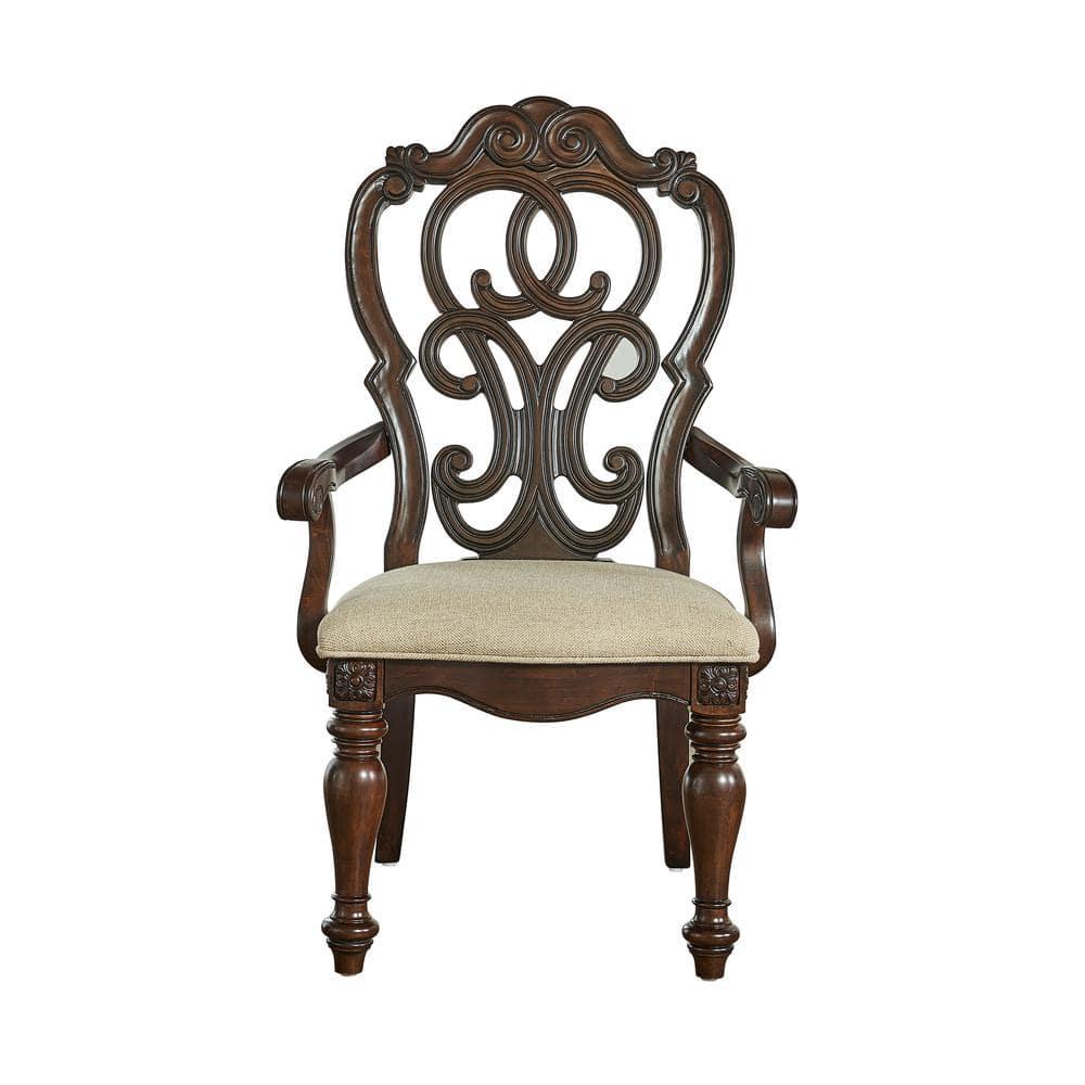 Steve Silver Royale Pecan Brown Side Chair