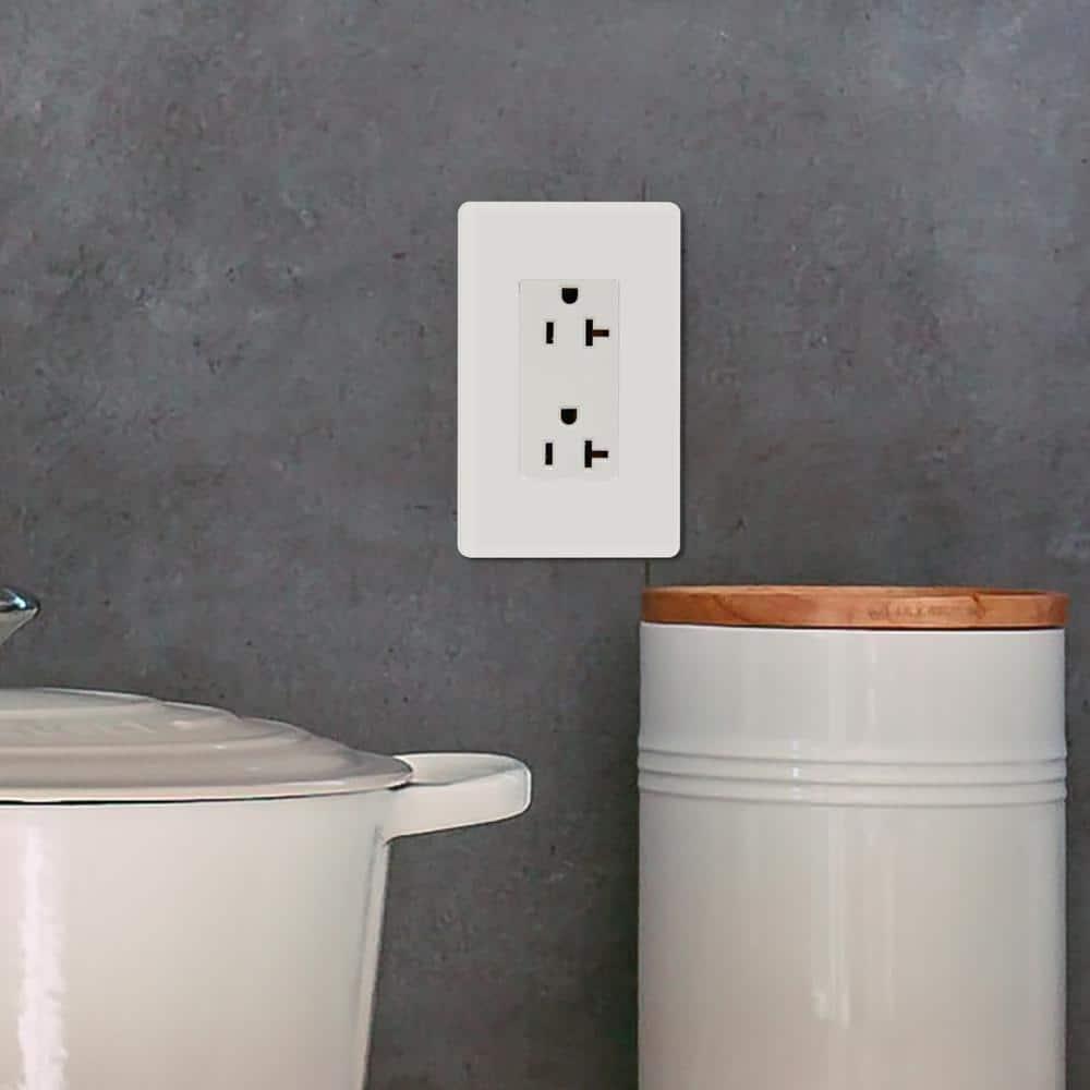 Faith SSRE4-WH-10 20 Tamper Resistant Decorator Outlet