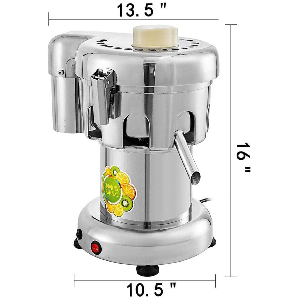 VBENLEM Commercial Juice Extractor Heavy Duty Juicer Aluminum Casting and Stainless Steel Constructed Centrifugal Juice Extractor Juicing both Fruit and Vegetable