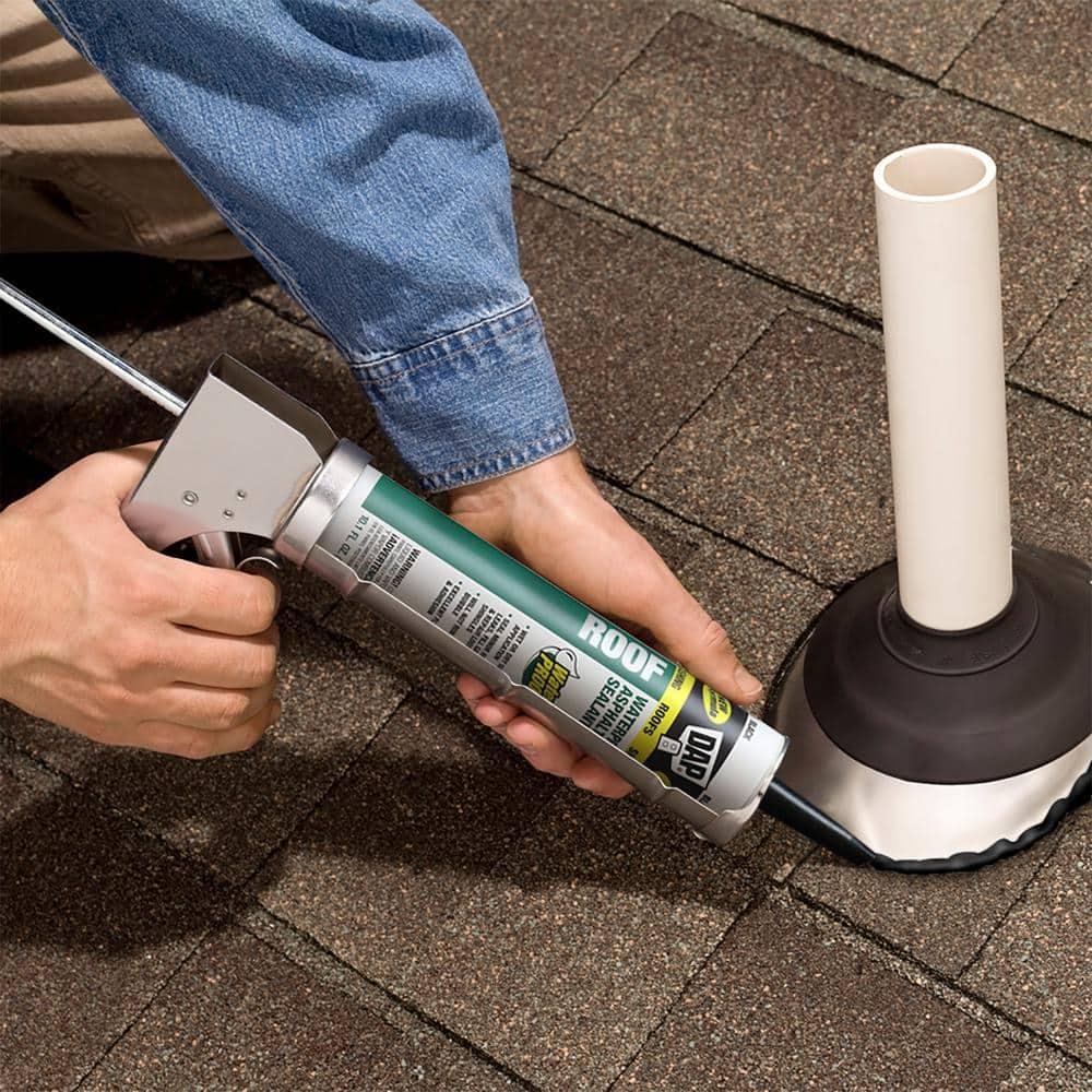 DAP 18268 10.1 oz. Black Roof Waterproof Asphalt Filler & Sealant