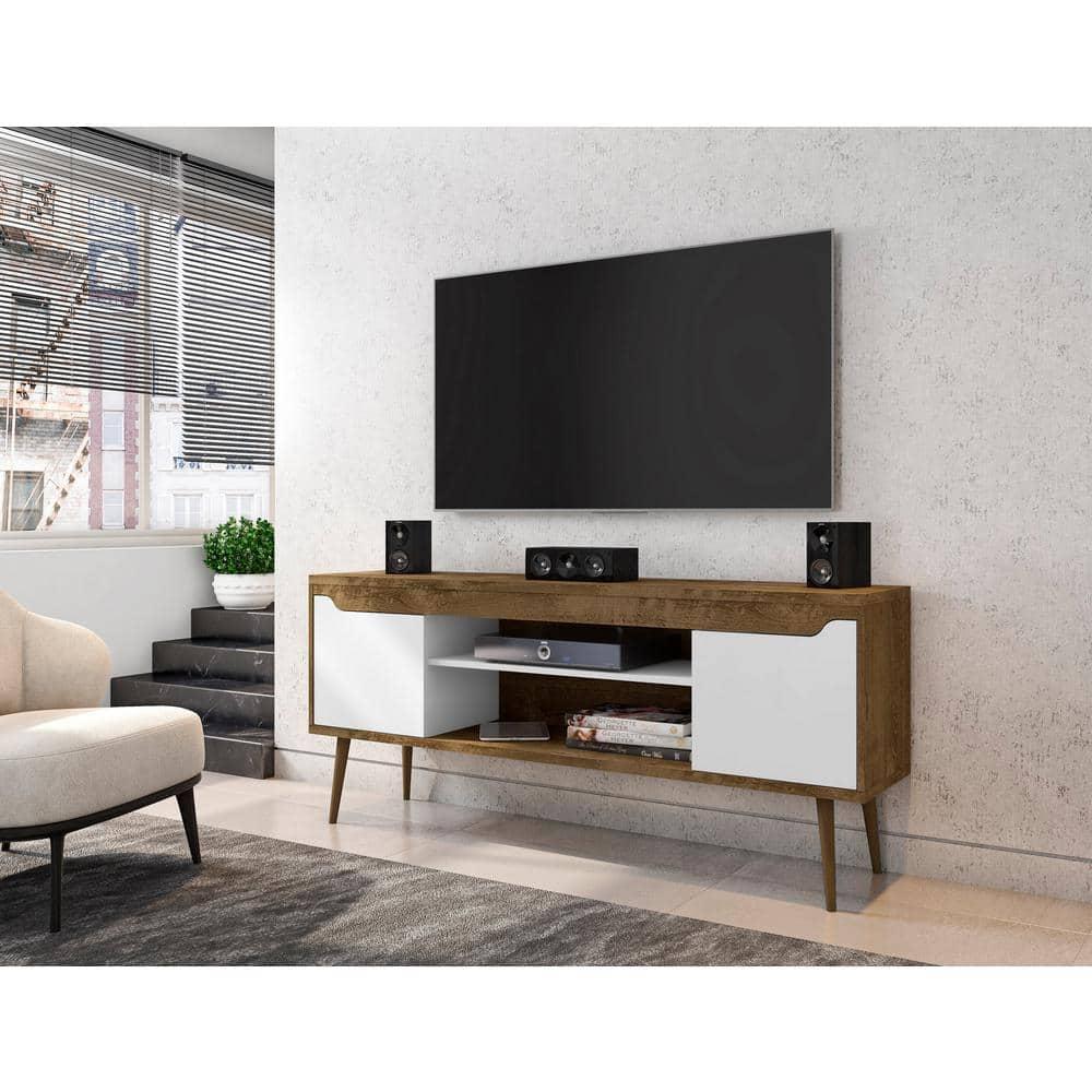 Bradley TV Stand for TVs up to 60" - Manhattan Comfort