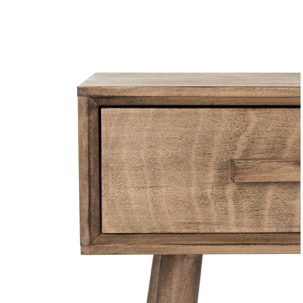 Albus 3 Drawer Console Table - CNS5701B - Brown - Safavieh