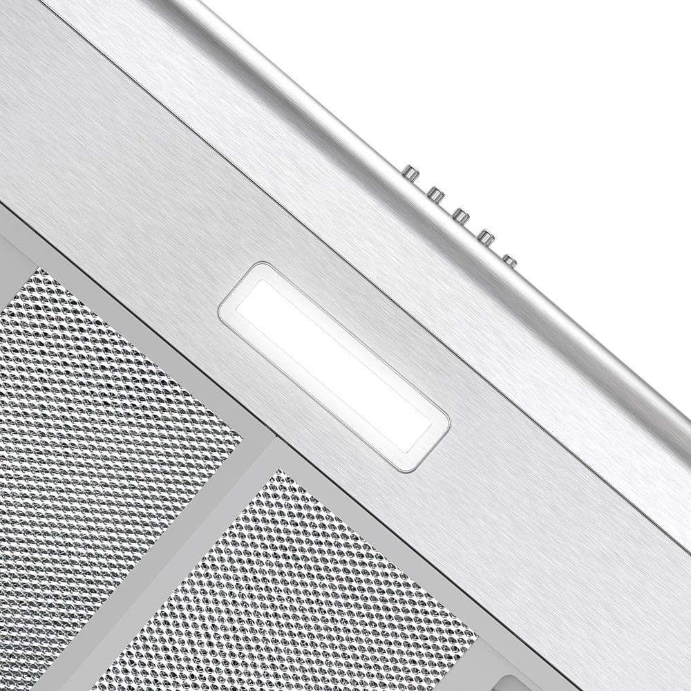 Streamline Amendola 36" 80 Cubic Feet Per Minute Convertible Under Cabinet Range Hood with Mesh Filter and Light Included