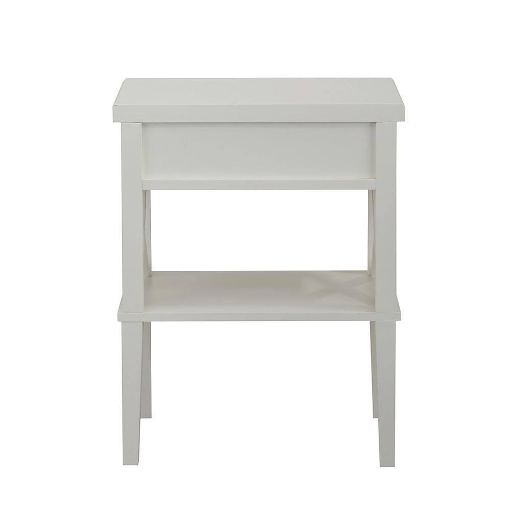 Marta Nightstand in White - Comfort Pointe