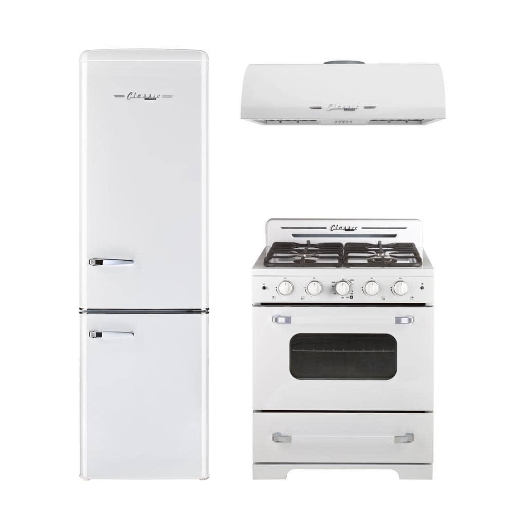 Unique Appliances Ugp-275L Ac Classic Retro 22" Wide 8.7 Cu. Ft. Energy Star Certified
