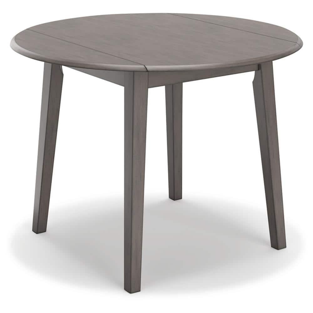 George Oliver Extendable Round Solid Wood Base Dining Table