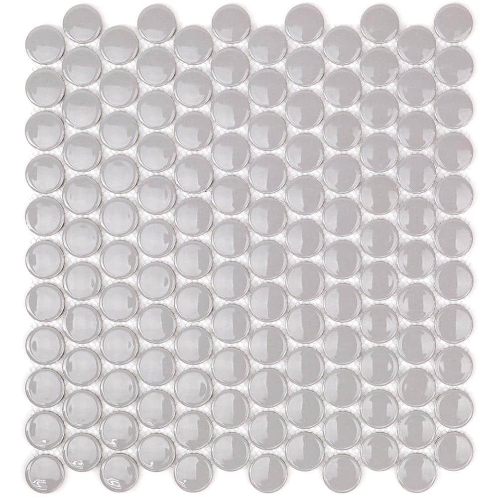 Zen 12.32'' W x 12.99'' L Ceramic Penny Round Mosaic Floor and Wall Tile (1.11 sq. ft./ each)