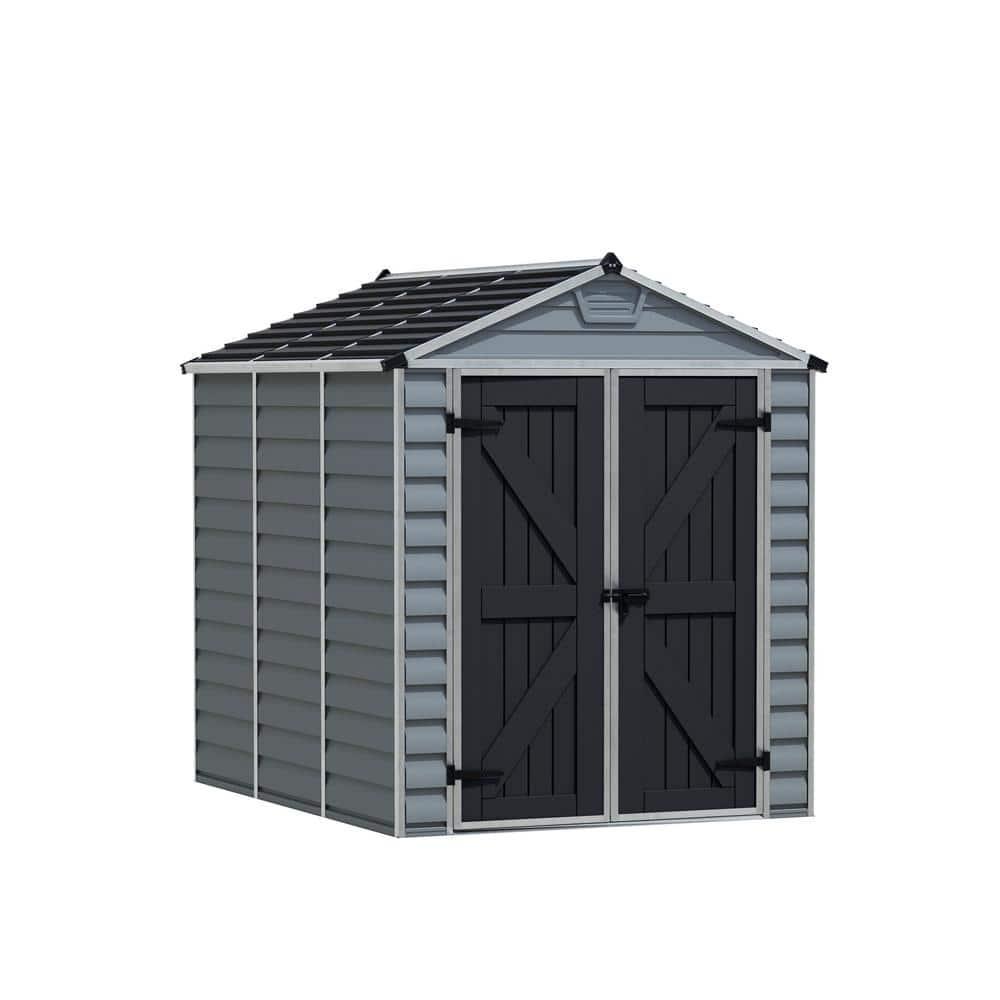 Canopia Palram - Canopia Skylight 6 Ft. W x 7.5 Ft. D Polycarbonate Storage Shed