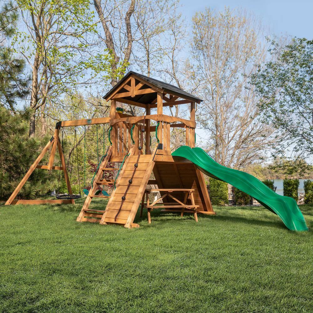Backyard Discovery Endeavor Ii Swing Set