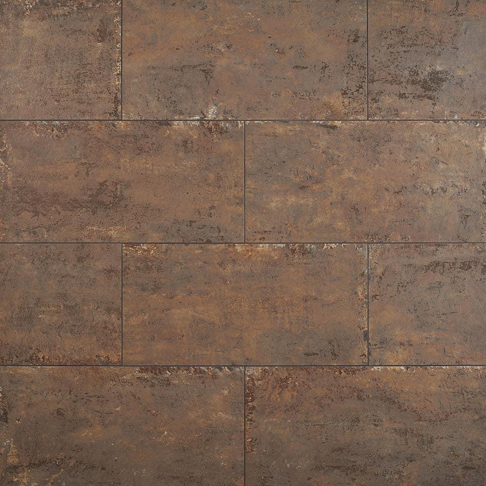 Mantis 11.81 in. x 23.62 in. Matte Porcelain Concrete Look Floor and Wall Tile (13.55 Sq. Ft./Case)