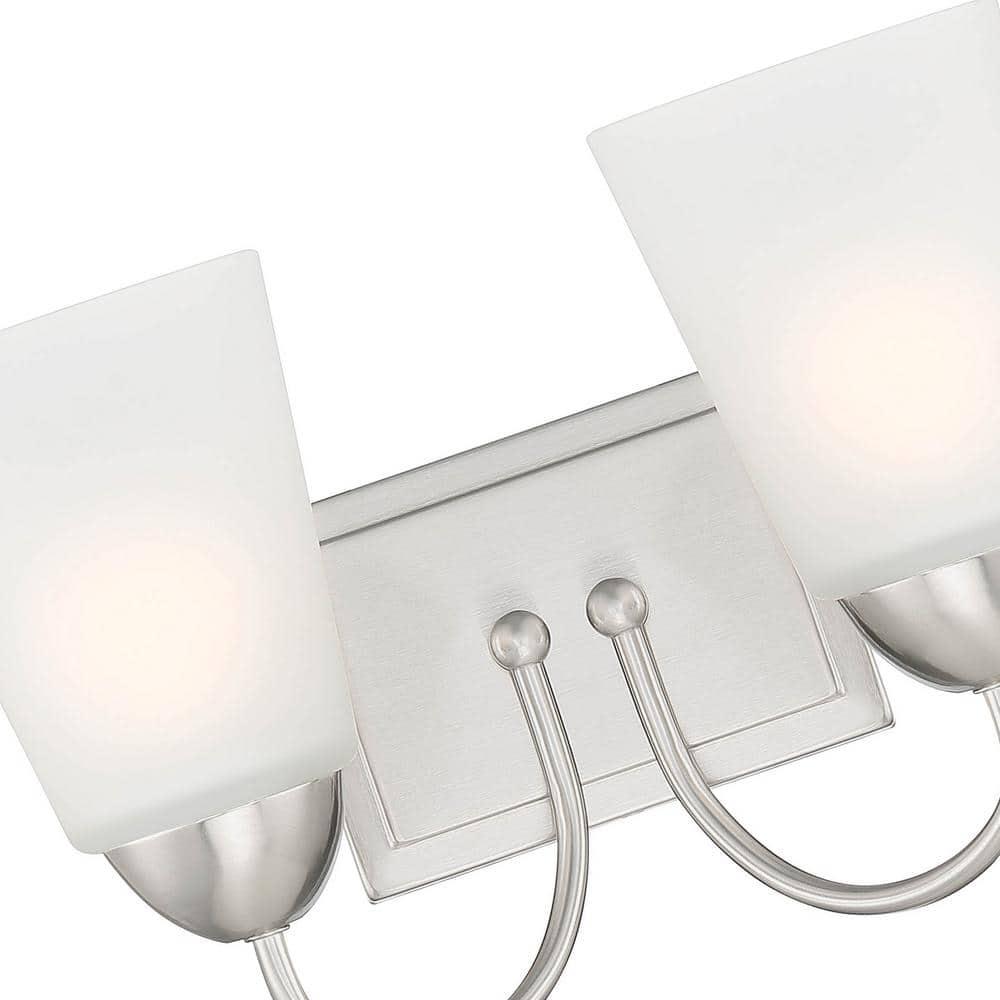 Designers Fountain - Malone - 2 Light Bath Vanity In Transitional Style-9.25