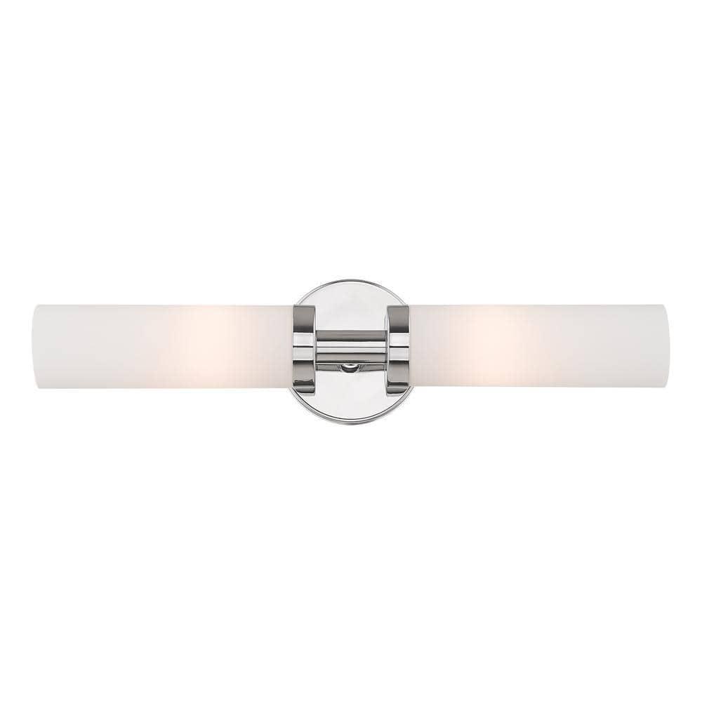 Livex Lighting Aero 2 - Light Vanity in  Polished Chrome