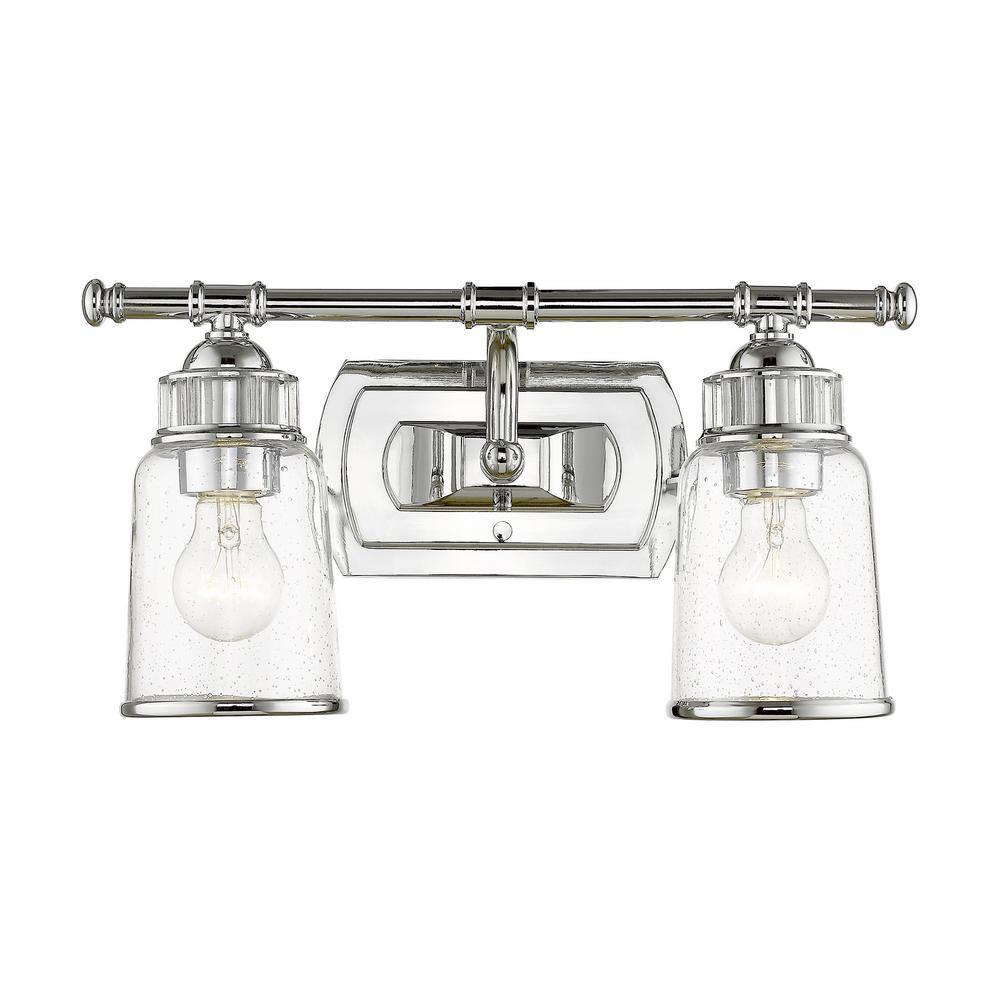 Livex Lighting Lawrenceville 2 - Light Vanity in  Polished Chrome