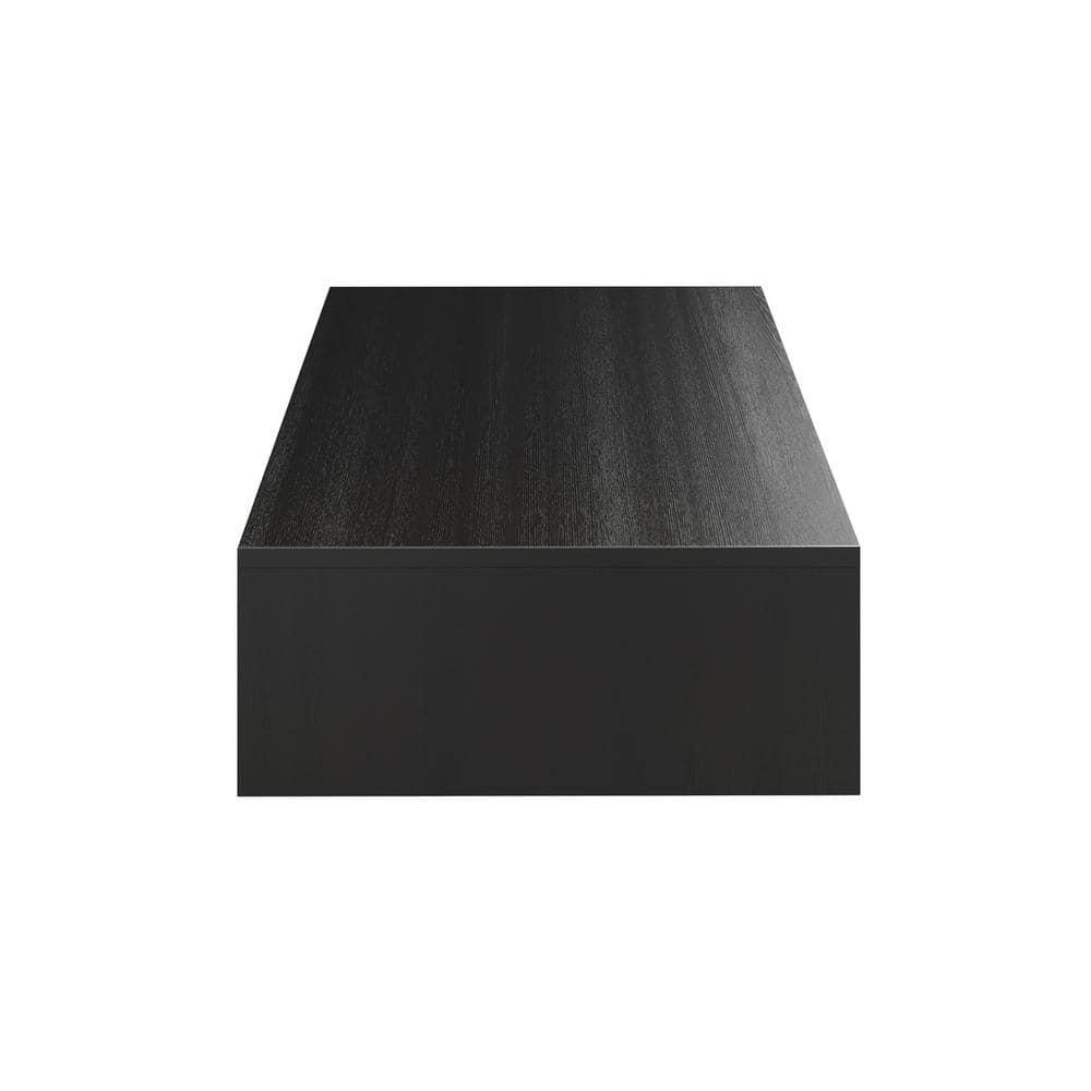 Swiss Madison Avancer 36" Wall-Mounted Bathroom Vanity Cabinet without Top in Black Oak