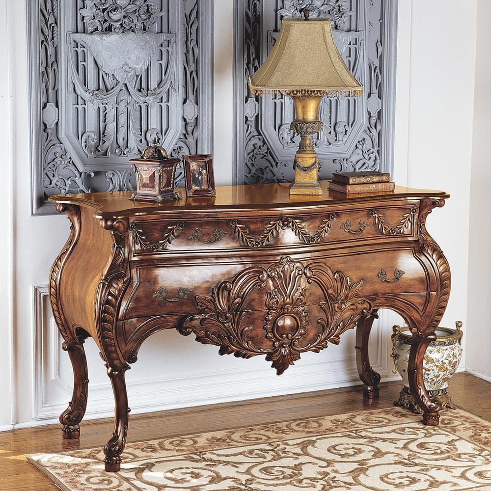 Design Toscano Le Piccard Bombe 58'' Console Table