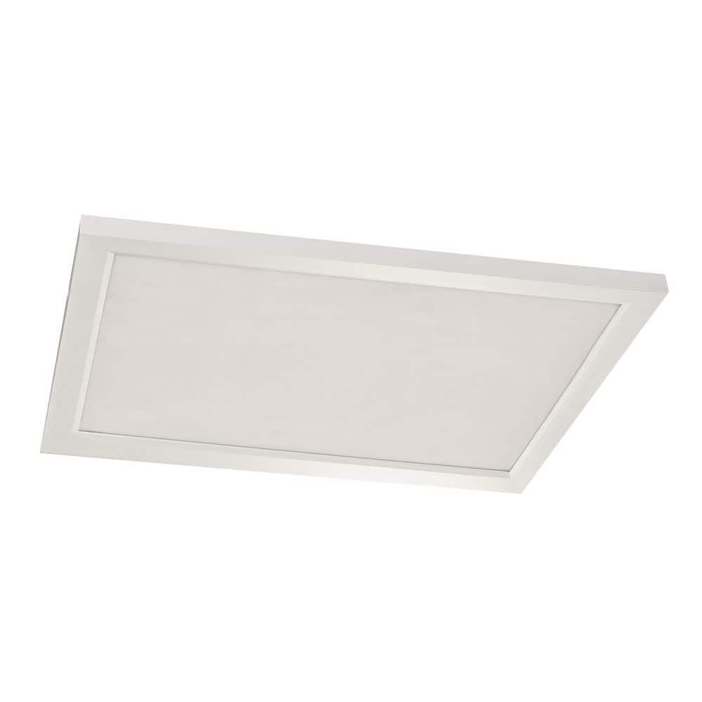 AFX Lugano 24"x24" LED Flush Mount Light - 24"L x 24"W x 1"H White