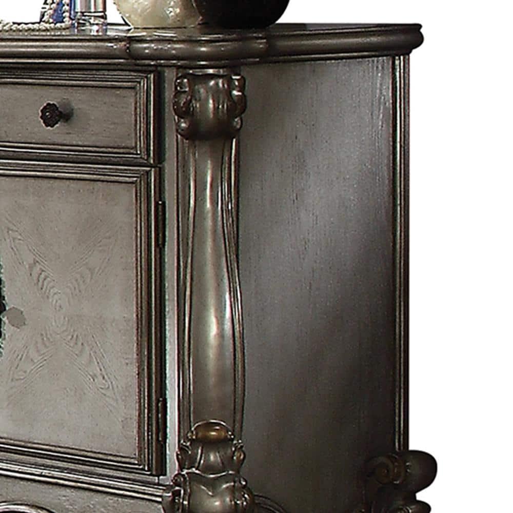 Bersally Solid Wood 70'' W 5 - Drawer Dresser