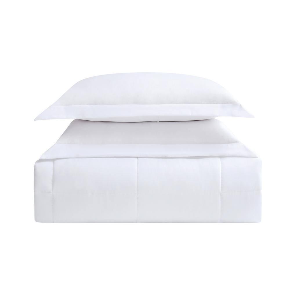 Truly Soft Everyday Baffle Box Stitch Comforter Set