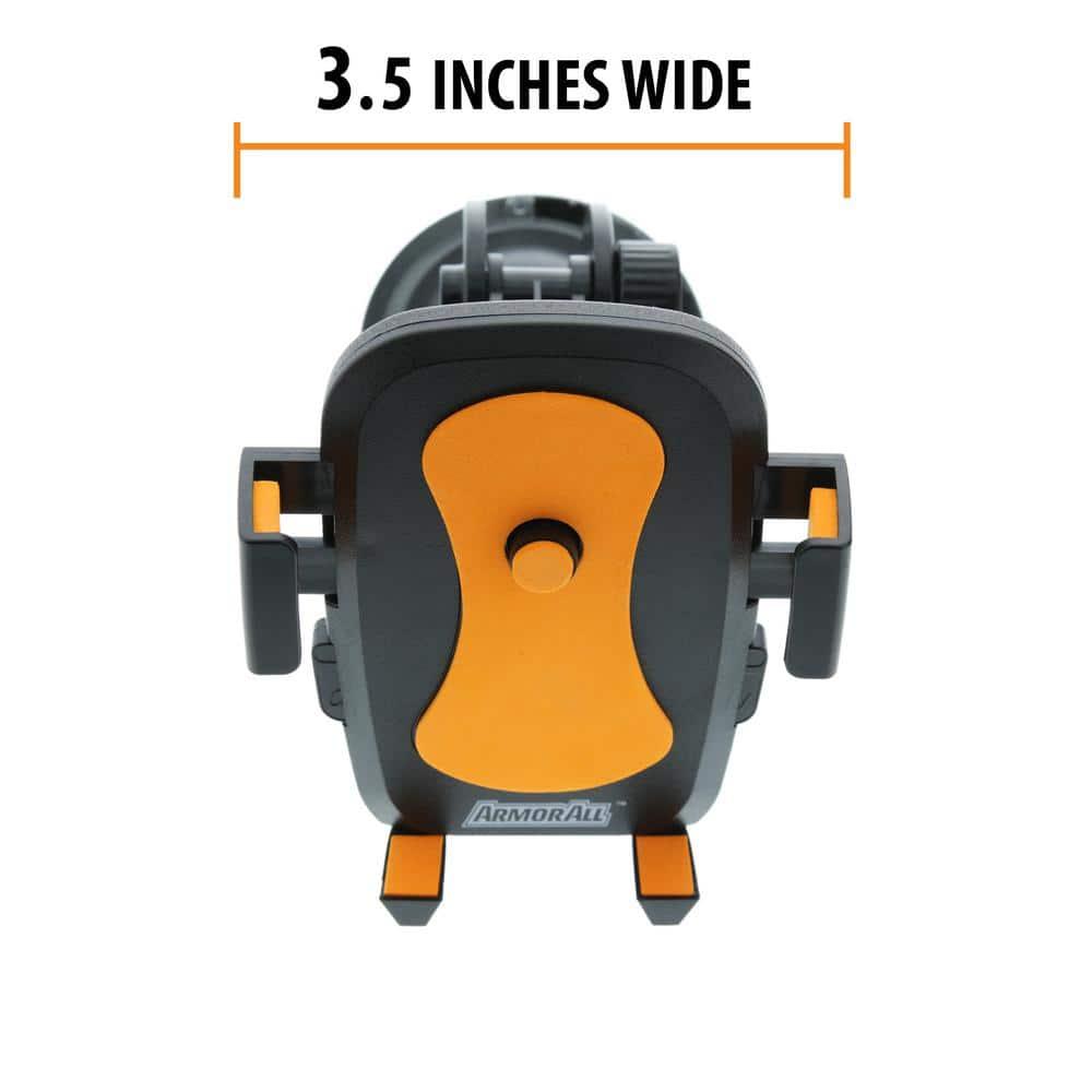 Armor All Universal Smartphone Mount with Dashboard, Windshield and Air Vent Mounting Systems, Great for Phone Calls and GPS