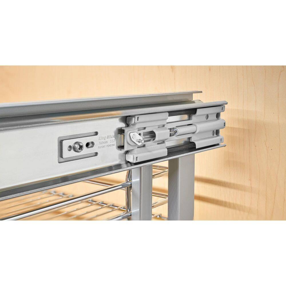 Rev-A-Shelf Rev-A-Shelf Pull Out Corner Cabinet Organizer w/Soft-Close 3 Tier