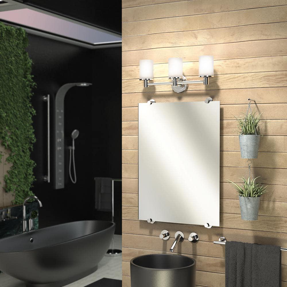 Latitude II Wall Mounted Towel and Robe Hook Rack with 3 Hooks