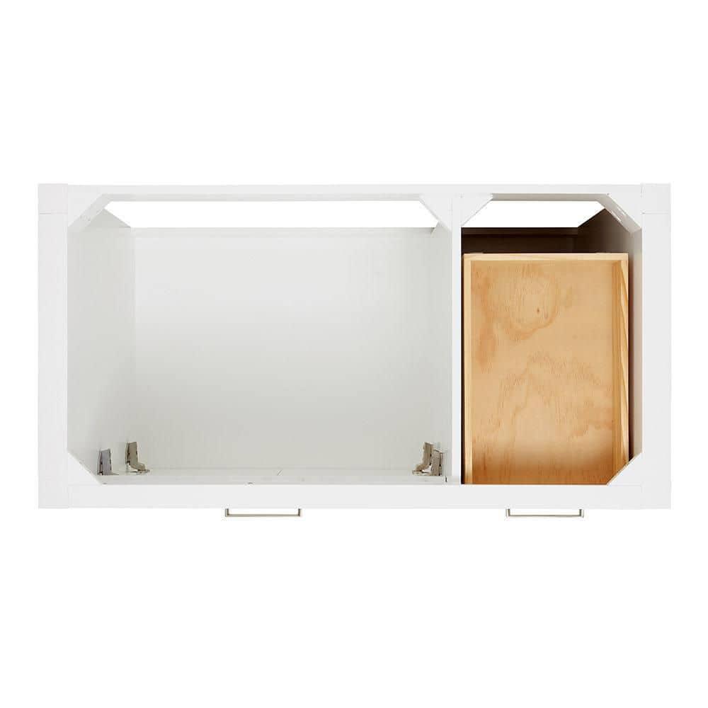 Ariel H036slcqrvo Bristol 36" Free Standing Single Basin Vanity Set - White