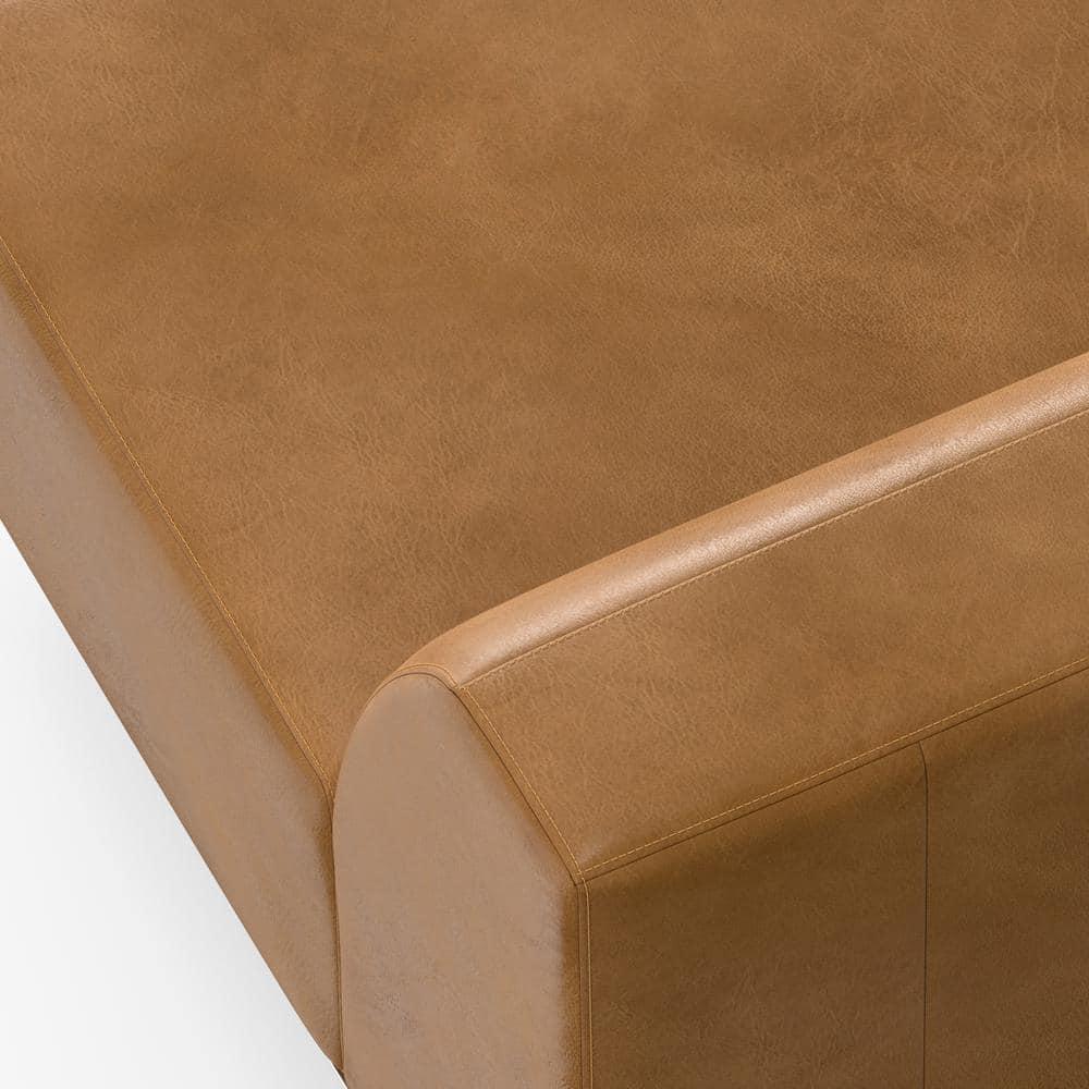 Rex Genuine Leather Left Arm Chair