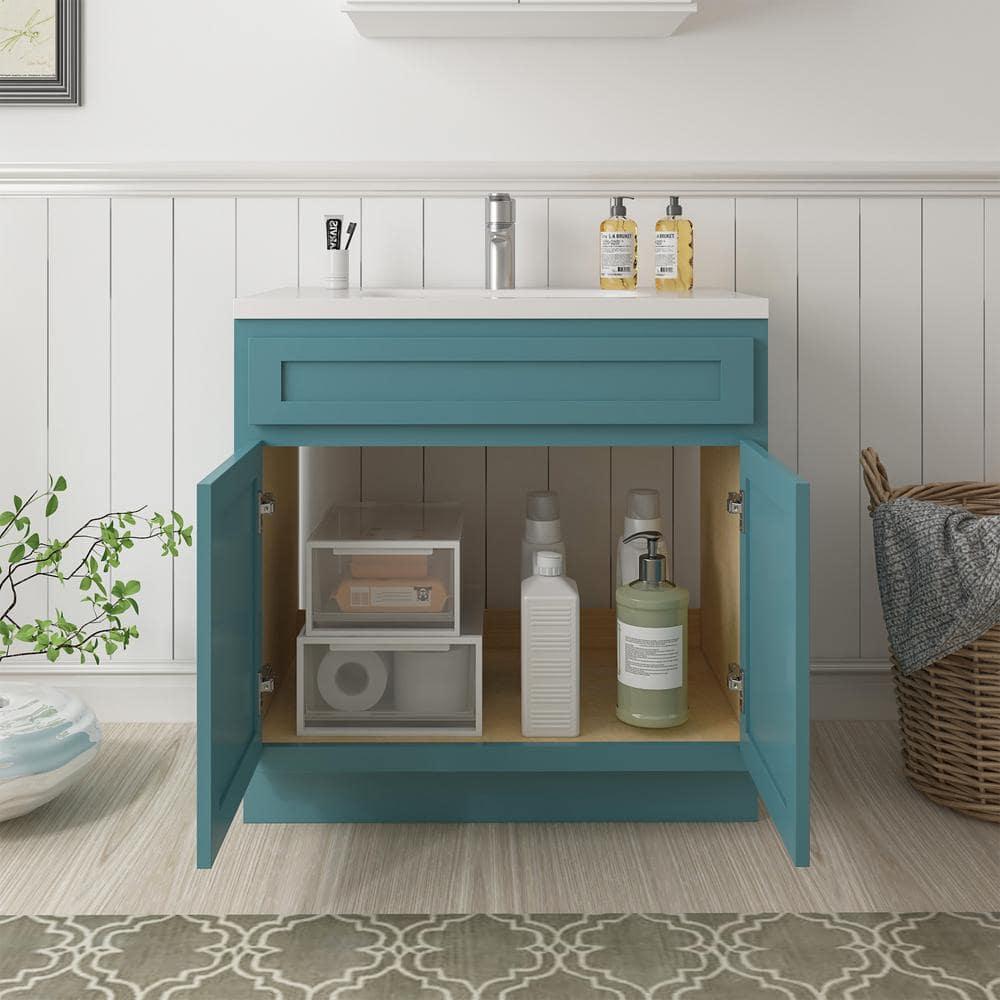 Vanity Art 39" W Plywood Freestanding Single Base Storage Cabinet with Soft Close Door