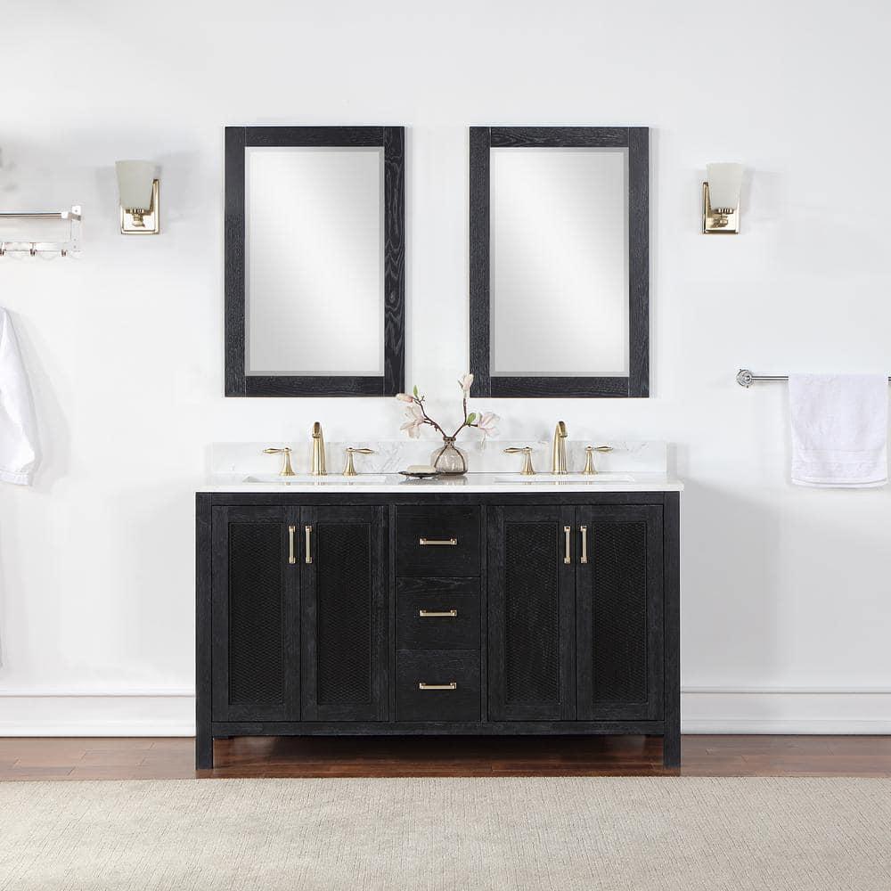 Ivy Wood Flat Wall Mirror