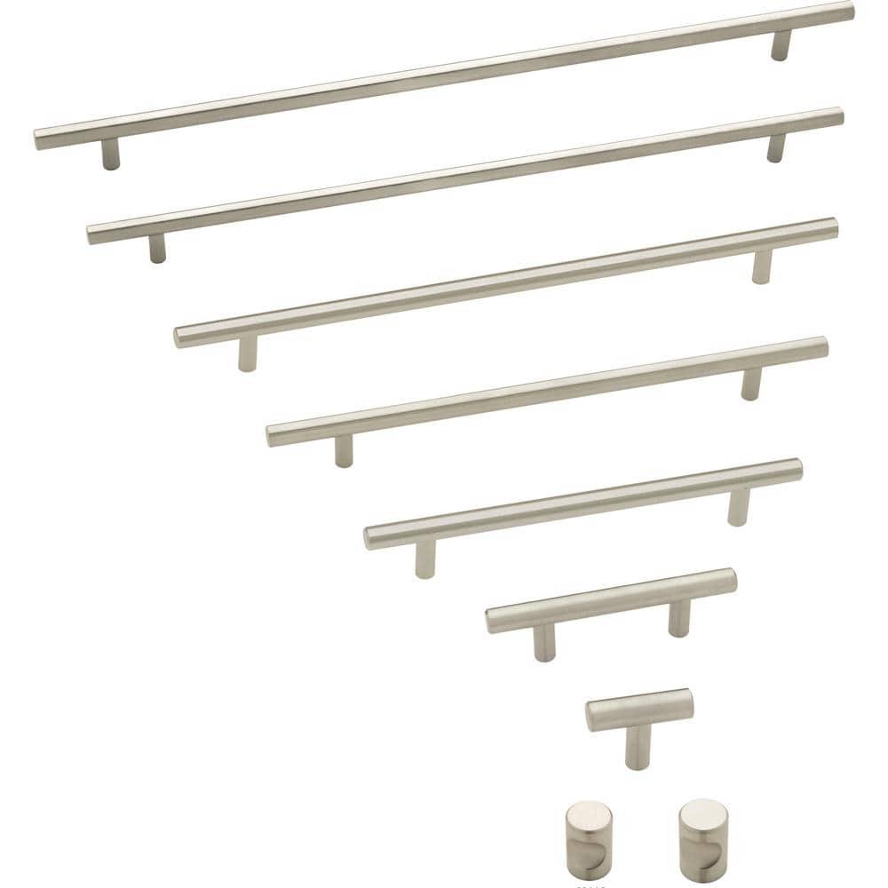 Liberty Hardware P02101-SS-C 6.31 in. Stainless Steel Flat Bar Pull