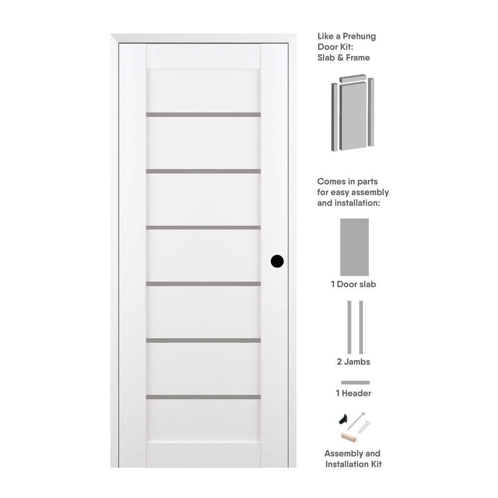 Belldinni Alba DIY-Friendly Single Prehung Interior Door