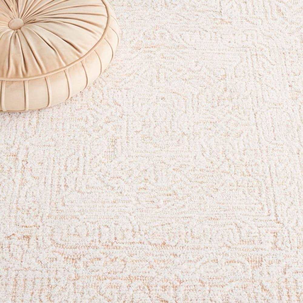 Ebony EBN104 Hand Tufted Indoor Area Rug - Gold/Ivory - 5'x8' - Safavieh