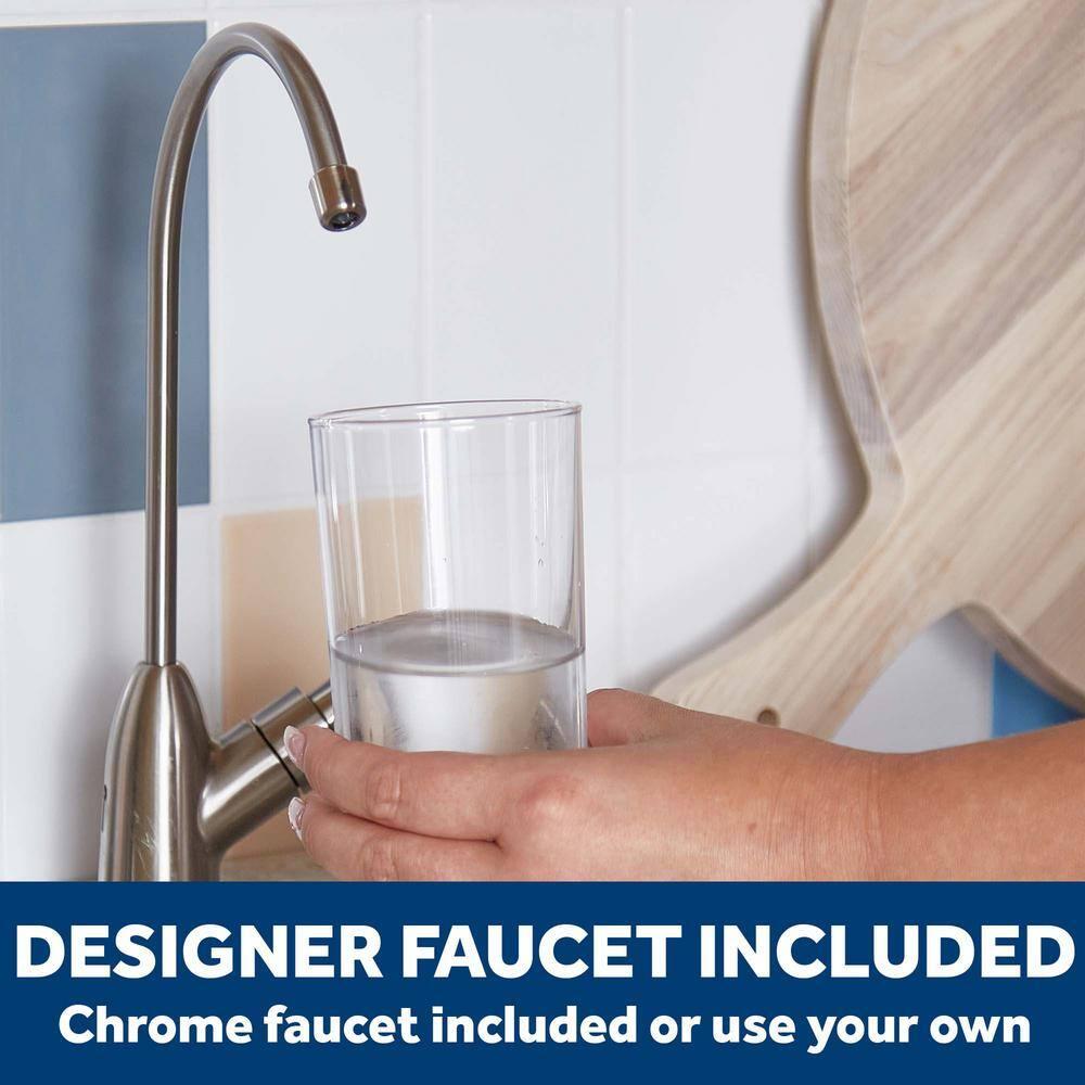 GE Under Sink 5 Stage Premium Reverse Osmosis Water Filtration System