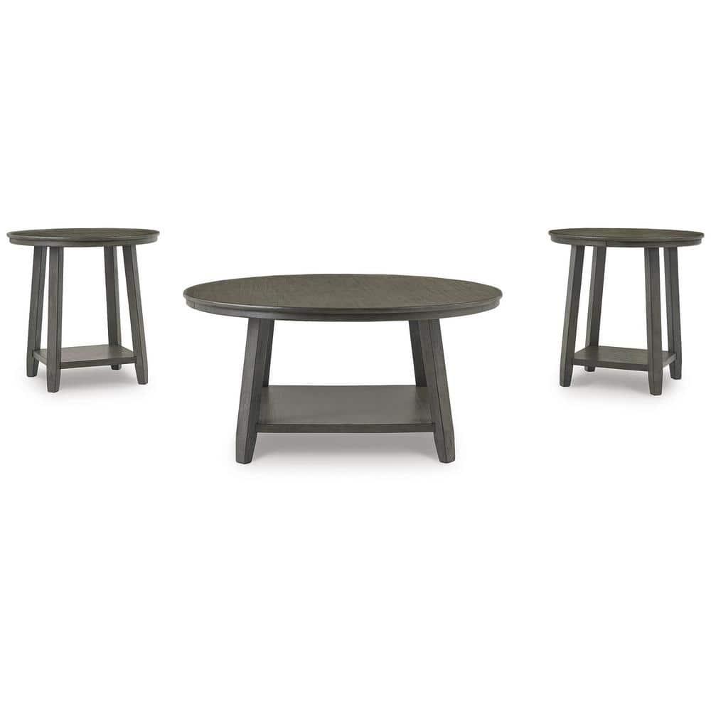 Signature Design by Ashley Contemporary Caitbrook Table (Set of 3)  Gray