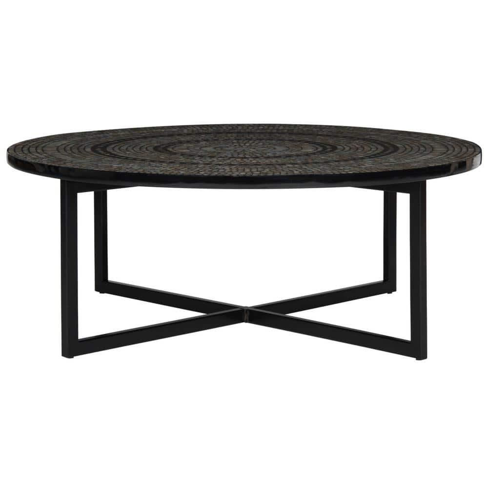 Cheyenne Coffee Table - Black - Safavieh
