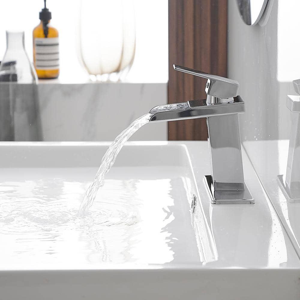 VIBRANTBATH 8009C-2 Single-Hole Single-handle Bathroom Faucet